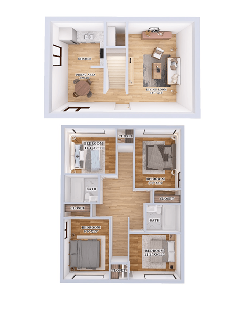 1005 N Grove Street Studio-4 Beds Apartment, Townhouse, Multi-Family, Toledo for Rent - Photo Gallery 25